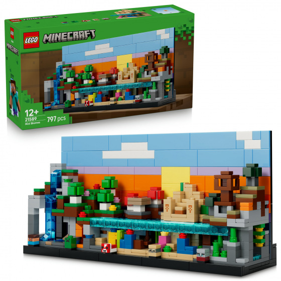 LEGO® Minecraft 21589 Mini biomy