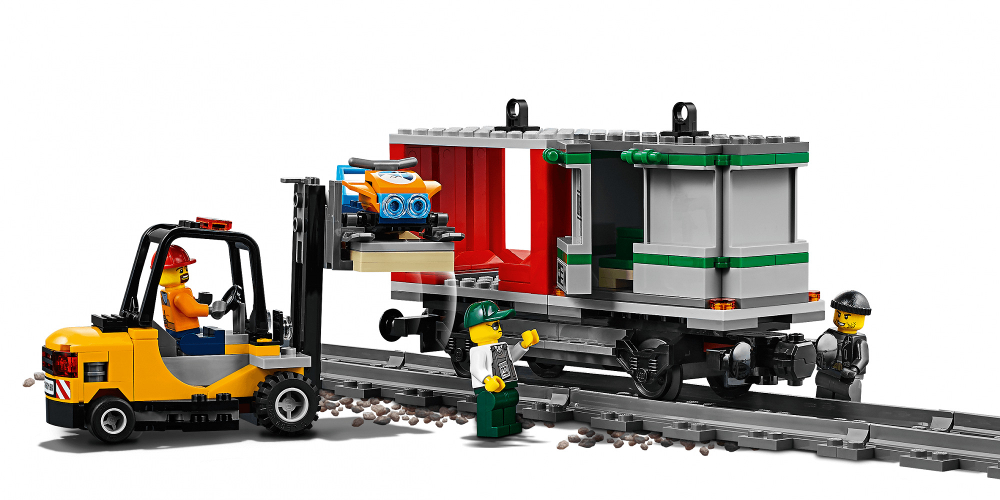 LEGO City 60198 Pociąg towarowy