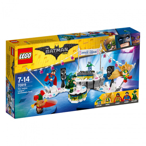 LEGO Batman Movie 70919 Výroční oslava Ligy spravedlivých