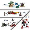 LEGO® Star Wars™ 75436 Mandalorian a Grogu a spídrová motorka