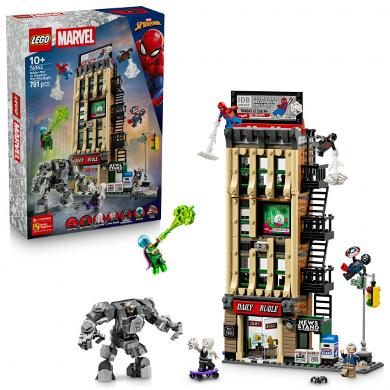 LEGO® Super Heroes 76342 Spider-Man vs. Mysterio: Daily Bugle