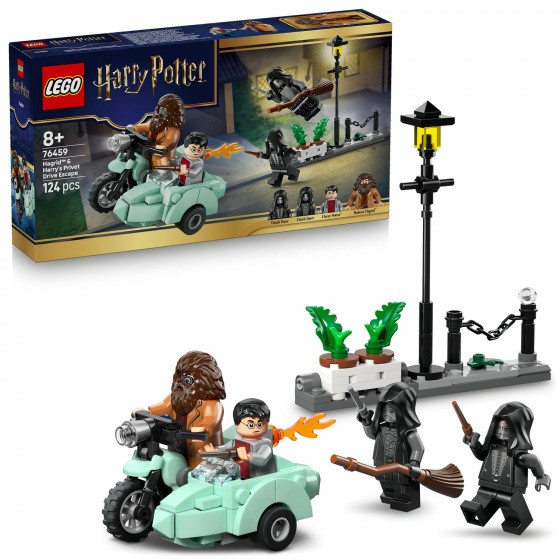 LEGO® Harry Potter™ 76459 Hagrid™ a Harryho útěk ze Zobí ulice