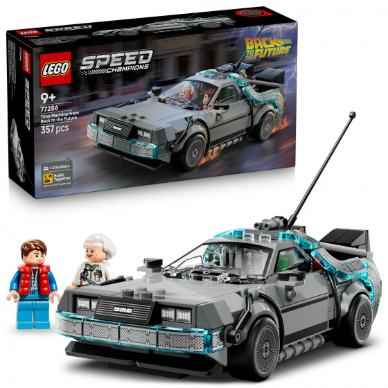 LEGO® Speed Champions 77256 Stroj času z filmu Návrat do budoucnosti