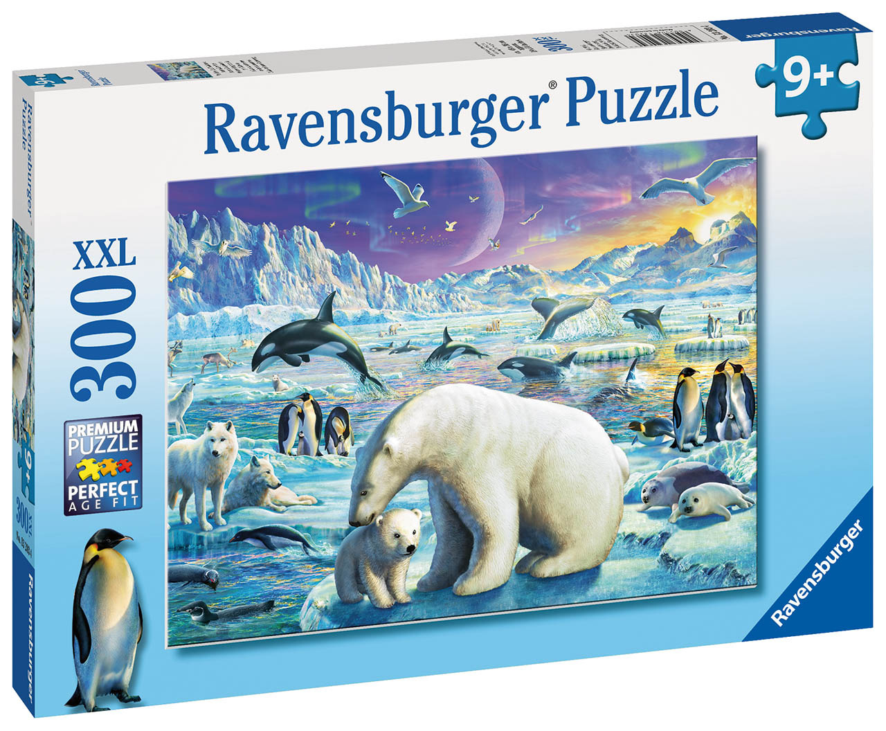 Ravensburger puzzle Polární zvířata 300 XXL dílků s hračkami