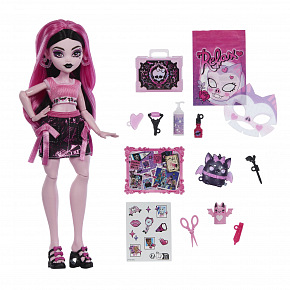 Mattel Monster High panenka SELF-SCARE SECRETS - DRACULAURA Mattel Monster High panenka SELF-SCARE SECRETS - DRACULAURA