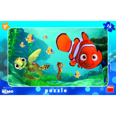 Dino dětské puzzle Disney WD Nemo a želva 15D