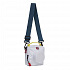 Meccano LEGO Signature Brick 1x1 mini crossbody taška - bílá