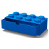 Smartlife LEGO stolní box 8 se zásuvkou - modrá
