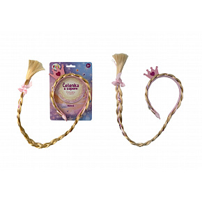 PLEJO Čelenka s copem, růžový PLEJO Čelenka s copem, růžový