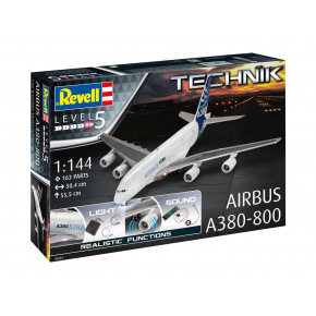 Revell Plastic ModelKit TECHNIK letadlo 00453 - Airbus A380-800 (1:144)