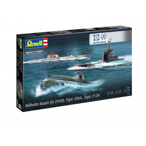 Plastic ModelKit ponorky 05186 - 70 Years Bundeswehr:Wilhelm Bauer,Type 206A,Class2 (1:144) Plastic ModelKit ponorky 05186 - 70 Years Bundeswehr:Wilhelm Bauer,Type 206A,Class2 (1:144)