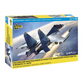 Model Kit letadlo 4808 - SU-30SM Russian Fighter (1:48)