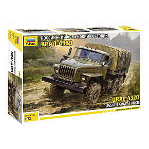 Zvezda Model kit military 5050 - URAL-4320 Truck (1:72) Zvezda Model kit military 5050 - URAL-4320 Truck (1:72)