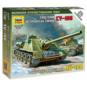 Zvezda Wargames (WWII) military 6211 - Działo samobieżne SU-100 (1:100) Zvezda Wargames (WWII) military 6211 - Działo samobieżne SU-100 (1:100)