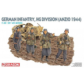 Model Kit figurky 6158 - GERMAN INFANTRY HG DIV ANZIO 1944 (1:35) Model Kit figurky 6158 - GERMAN INFANTRY HG DIV ANZIO 1944 (1:35)