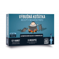 Exploding Kittens Výbušná koťátka: Recepty na katastrofu