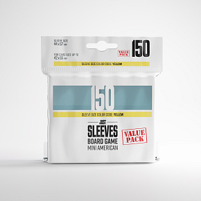 Gamegenic: Just Sleeves - Mini American Value Pack (150) Gamegenic: Just Sleeves - Mini American Value Pack (150)