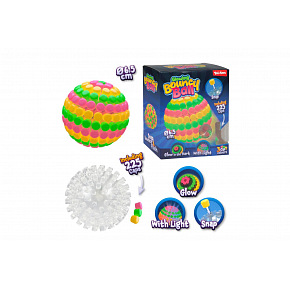 Teddies Kreativní sada Vytvoř si svůj míč svítící na baterie v krabici 15x17x7,5cm