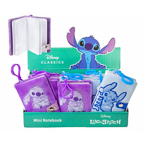 Zápisník mini plyšový přívěsek Lilo & Stitch 2 barvy 12ks v boxu Zápisník mini plyšový přívěsek Lilo & Stitch 2 barvy 12ks v boxu