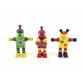 Teddies Robot dřevo 12cm asst 6 druhů, od 18 měsíců . Cena za 1 ks.