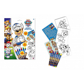 Kreativní sada Tlapková patrola/Paw patrol pracovní listy s barvami Kreativní sada Tlapková patrola/Paw patrol pracovní listy s barvami