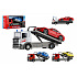 Dromader Auto odtahovka Welly Scania P320 + auto kov/plast 15cm mix druhů v krabičce 18,5x10x6cm