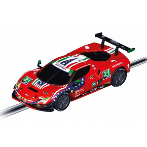 Conquest Auto Carrera GO!!! Ferrari 296 GT3 "AF Corse, No.21" plast 11cm na kartě Conquest Auto Carrera GO!!! Ferrari 296 GT3 "AF Corse, No.21" plast 11cm na kartě