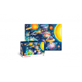 DODO Puzzle Vesmír 64x46cm 100 dílků v krabičce 28x18,5x6,5cm