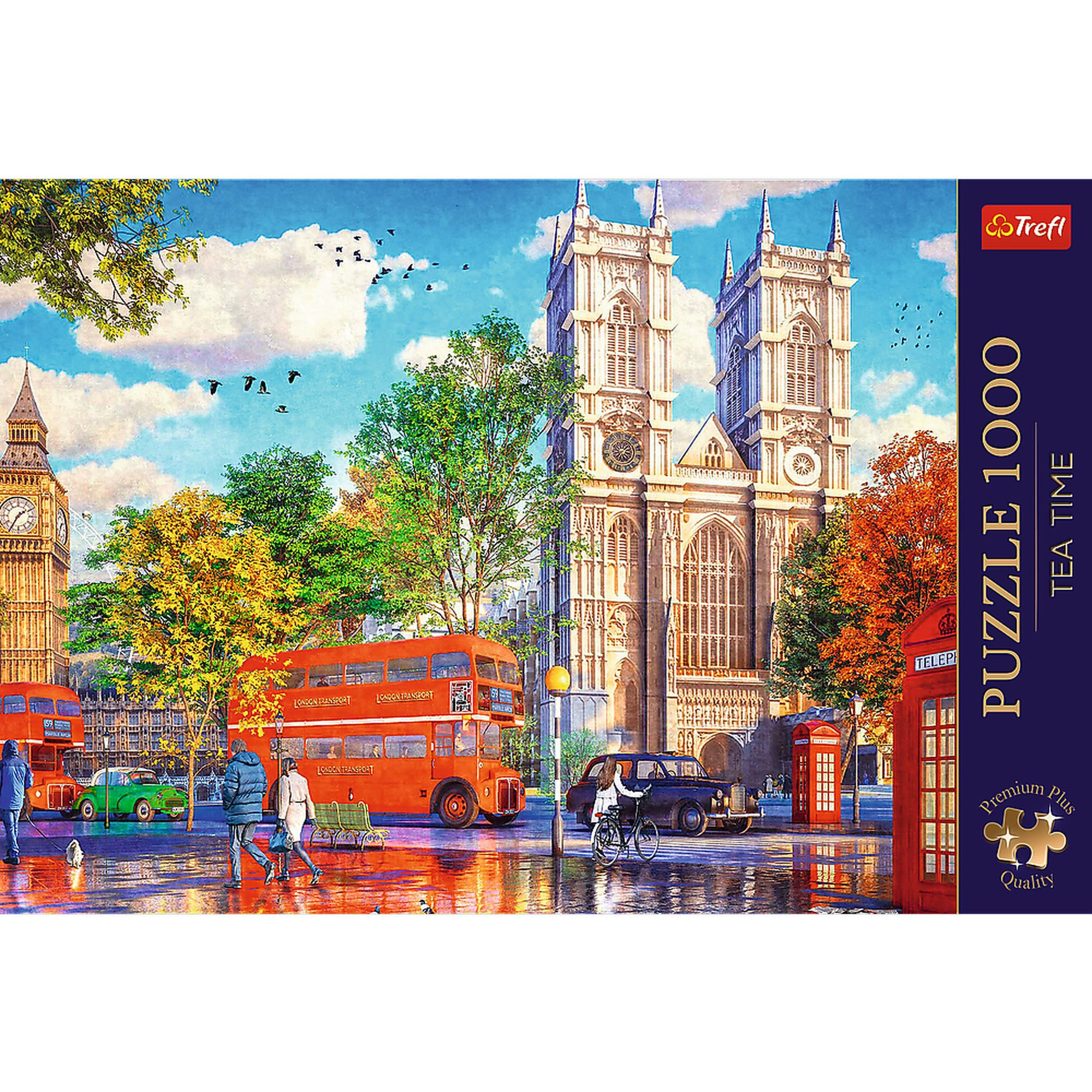 Trefl, Puzzle, Wolfsfamilie, 1000 Teile, Premium Quality, für