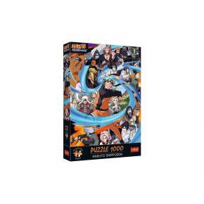 Puzzle Premium Plus - Naruto Shippuden 1000 dílků 48x68,3cm v krabici 27x40x6cm