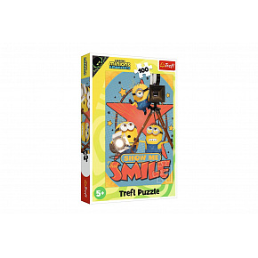 Trefl Puzzle Minionki i potwory 100 elementów 27,5x41cm w pudełku 19x29x4cm Trefl Puzzle Minionki i potwory 100 elementów 27,5x41cm w pudełku 19x29x4cm