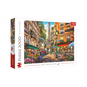 Trefl Puzzle Popoludní v Paríži 2000 dielikov 96,1x68,2cm v krabici 40x27x6cm