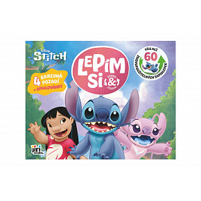 Jiri Models Sešit Lepím si znovu a znovu Lilo & Stitch se samolepkami a omalovánkami Jiri Models Sešit Lepím si znovu a znovu Lilo & Stitch se samolepkami a omalovánkami
