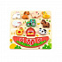 Rappa 2Kids Toys Balanční puzzle Farma 2 v 1