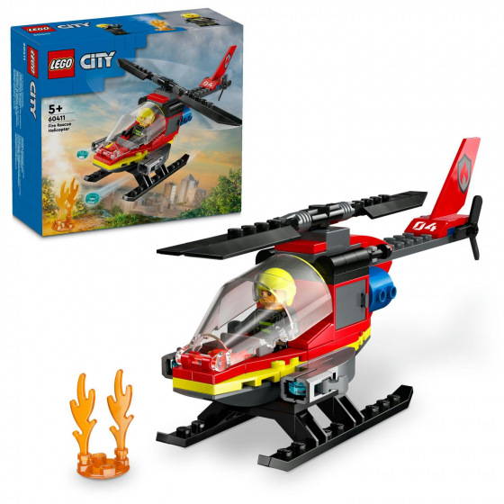 LEGO City 60411 Hasičský záchranný vrtulník