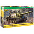 Zvezda Model Kit military 3721 - Radziecka Samobieżna Armata ISU-152 (1:35)