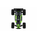 Teddies Auto RC Buggy rýchlostný 2,4 GHz plast 25cm na batérie zelené v krabici 31x14x18cm