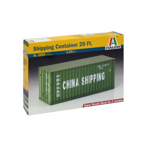 Italeri Modellbausatz Container 3888 - 20' CONTAINER (1:24)