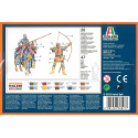 Italeri Model Kit figurky 6027 - ENGLISH KNIGHTS AND ARCHERS (100 YEARS WAR) (1:72)