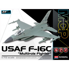 Academy Model Kit Samolot 12541 - USAF F-16C "Myśliwiec wielozadaniowy" MCP (1:72)