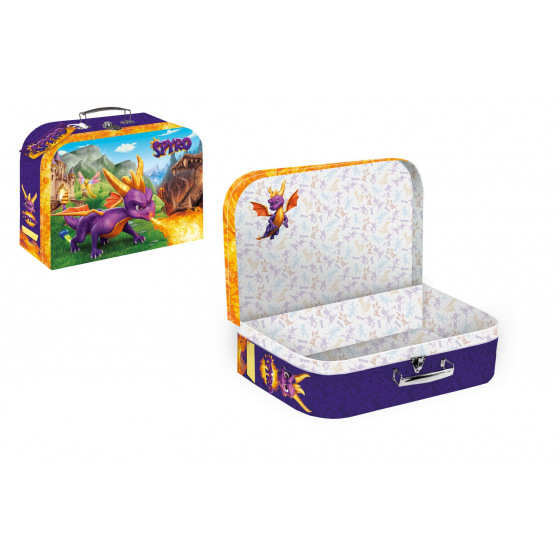 Teddies Koffer/Koffer Schulpapier Spyro 35x23x10cm