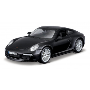 Bburago - Auta HOBBY, Porsche 911 Carrera S, černá, 1:24
