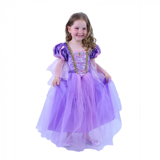 Rappa Kinderkostüm Prinzessin Violetta (M)