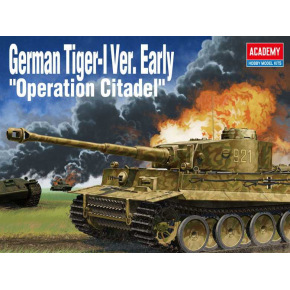 Academy Model Kit czołg 13509 - German Tiger-I Ver. EARLY "Operacja Cytadela" (1:35)