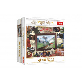 Trefl Puzzle Harry Potter Bradavický expres 934 dílků 68x48cm v krabici 26x26x10cm