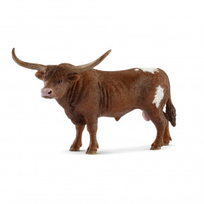 Schleich 13866 zvířátko - texasský longhornský býk