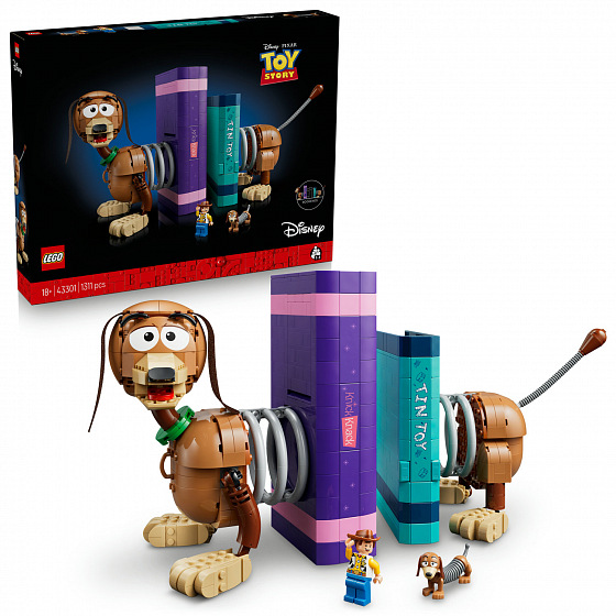 LEGO® Disney a Pixar 43301 Knižní zarážky: Slinky z filmu Toy Story
