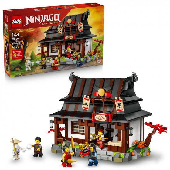 LEGO NINJAGO® 71858 Kovárna Čtyři zbraně: 15 let NINJAGO