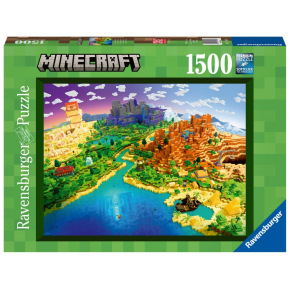 Ravensburger Minecraft: Svet Minecraft 1500 dielikov