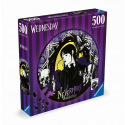 Ravensburger Kruhové puzzle: Wednesday 500 dílků
